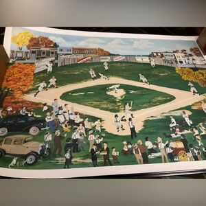 Take me out to the ball game Deneille Sopha Moes